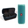 JBL Flip 5 Teal Bundle with divvi Protective Hardshell Case