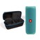 JBL Flip 5 Teal Bundle with divvi Protective Hardshell Case