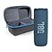 JBL Flip 6 Blue Bundle with divvi Protective Hardshell Case