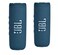 JBL FLIP 6 Waterproof Portable Bluetooth Speaker Bundle Blue Pack of 2