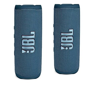 JBL FLIP 6 Waterproof Portable Bluetooth Speaker Bundle Blue Pack of 2