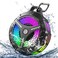 bondidea Waterproof Bluetooth Shower Speaker with Suction Cup IPX7 Bathroom Speaker 15W Loud Stereo Sound Deep Bass TWS Pairing RGB Lights Portable Speaker Gift for Men Women