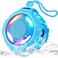comiso Shower Bluetooth Speaker IP67 Waterproof Speaker with LED Light Portable Speakers with True Wireless Stereo Floating 2000mAh BuiltinMic Ideal for Travel Beach Gifts for Unisex
