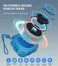 comiso Shower Bluetooth Speaker IP67 Waterproof Speaker with LED Light Portable Speakers with True Wireless Stereo Floating 2000mAh BuiltinMic Ideal for Travel Beach Gifts for Unisex