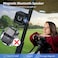 ACHIX Golf Cart Bluetooth Speaker Magnetic Portable Wireless Speaker with Loud Stereo Sound Bass Boost 20 Hours Play IPX7 Waterproof TWS SD Card Function Golf Cart Accessories Golf GiftsStorage Case