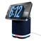 iHome Bluetooth Speaker with Wireless Charger Charging Station with Color Changing Night Light Blue iPBT50L