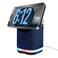 iHome Bluetooth Speaker with Wireless Charger Charging Station with Color Changing Night Light Blue iPBT50L