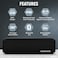 Magnavox MMA3929 Waterproof Portable Bluetooth Speaker with 360 Sound in Black