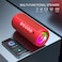 Ortizan Portable Bluetooth Speaker IPX7 Waterproof 24W Loud Sound Deep Bass Bluetooth 53 LED Lights Wireless Stereo Pairing 30H Playtime for HomeOutdoorPartyBeach Birthday Gift Red