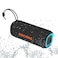PEICHENG Bluetooth Speaker Portable Wireless Clear Loud Stereo Sound IPX5 Waterproof with RGB Lights BT53 Long Playtime TWS Pairingfor Home Party Outdoor BeachGreat Gift Choice Black