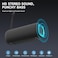 PEICHENG Bluetooth Speaker Portable Wireless Clear Loud Stereo Sound IPX5 Waterproof with RGB Lights BT53 Long Playtime TWS Pairingfor Home Party Outdoor BeachGreat Gift Choice Black