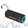 PEICHENG Bluetooth Speaker Portable Wireless Clear Loud Stereo Sound IPX5 Waterproof with RGB Lights BT53 Long Playtime TWS Pairingfor Home Party Outdoor BeachGreat Gift Choice Black