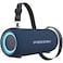 Passau Portable Bluetooth Speakers 40W Peak Loud Stereo Sound Passive RadiatorsDeep Bass All Day Playtime Adjustable Strap BT53 IPX5 Wireless Speaker RGB Lights for Indoor OutdoorBlue