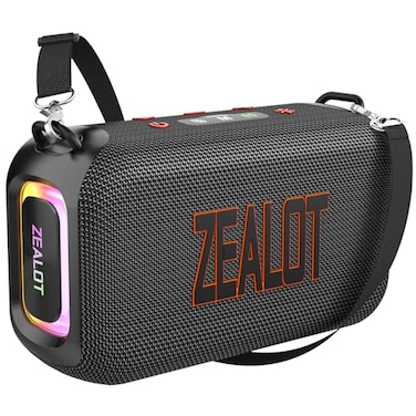 ZEALOT Bluetooth Speaker 60WPeak Speaker Bluetooth Wireless Portable Outdoor Speakers IPX6 Waterproof Stereo Loud Sound with Deep BassDual PairBT53EQTFAUX for PoolPartyTravel