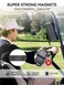 PILSAMAS Magnetic Golf Speaker Golf Cart Speakers Bluetooth 40w Loud Bluetooth Speaker Portable IPX7 Waterproof Deep Bass EQ TWS 30H Battery Golf Accessories for Men