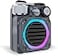 Muzen Cyber Cube Bluetooth Speaker Bluetooth 50 Portable Speaker with Fidget Spinner Crystal Clear Sound with RGB LED Light Wireless Speaker Waterproof Speakers for Indoor Outdoor