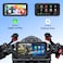 Spedal CL873P 625 Motorcycle CarPlay Android Auto Screen Dual 1080P Dash Cameras 23 Ways TPMS Full Body Waterproof GPS Navigation for Motorbike
