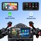 Spedal CL873P 625 Motorcycle CarPlay Android Auto Screen Dual 1080P Dash Cameras 23 Ways TPMS Full Body Waterproof GPS Navigation for Motorbike