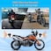 Spedal CL873P 625 Motorcycle CarPlay Android Auto Screen Dual 1080P Dash Cameras 23 Ways TPMS Full Body Waterproof GPS Navigation for Motorbike