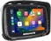 Weuaste Portable 5 Wireless Motorcycle CarPlay Screen with Android Auto GPS Navigation System Bright Waterproof HD Touch Screen IP67 Waterproof Dual Bluetooth Support Siri and Google Assistant