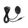 Bestycar Universal 35mm Car Radio Stereo External Microphone for Car Stereo Radio Vehicle Head Unit Bluetooth Enabled Audio Receiver GPS DVD with 3m Cable Plug and Play