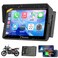 Carpuride W502B Pro for BM W Motorcycle CarPlay Android Auto Dual Bluetooth 5 Waterproof GPS Navigation Screen for Motorbike Music Sharing Intercom EQ Light Sensor Compass Barometer