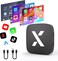 Fexier FEXIER X Car Play Magic AI Box Stream YouTube Netflix Disney Wireless CarPlay Android Auto Adapter Support Play StorePhone MirroringTFUSB Drive USB A USB C for Builtin Wired CarPlay Car