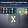 Fexier FEXIER X Car Play Magic AI Box Stream YouTube Netflix Disney Wireless CarPlay Android Auto Adapter Support Play StorePhone MirroringTFUSB Drive USB A USB C for Builtin Wired CarPlay Car