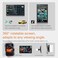 Haudio 101 Inch Single Din 360 Rotatable Car StereoSupport Wireless CarPlay and Android Autowith 1080P Rear CameraMirror LinkBluetoothMusic PlayAUXFMAMSWCRDSSingle DIN Car Stereo Radio