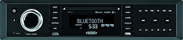 Jensen JWM92A 3Speaker Zones Slimline TheaterStyle DVDUSBAUXHDMIApp Ready Bluetooth Wallmount Stereo Speaker Output 20X 8 Watt Plays CDCDRCDRWDVDDVDRDVDRWDVDRDVDRWMP3WMAJPEG