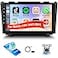 CAMECHO Car Stereo for Honda CRV 20072011 Car RadioMP5 Player with Apple Carplay Android Auto Mirror Link 9 Touch Screen Car Radio with Bluetooth Backup Camera FM SWC Dual USB Input