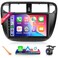 podofo 2G64G Car Radio Stereo for Honda Civic 19962001 with Wireless CarPlayAndroid Auto 9 Inch HD Touch Screen Android 13 Head Unit GPS WiFi Bluetooth FMRDS EQ HD Backup Camera