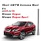 AMFRNE 7 inch Radio Antenna Mast Compatible with Nissan Mitsubishi Infiniti Select Models Direct Replacement Short Roof Antenna Black Flexible Rubber