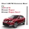 AMFRNE 7 inch Radio Antenna Mast Compatible with Nissan Mitsubishi Infiniti Select Models Direct Replacement Short Roof Antenna Black Flexible Rubber