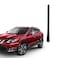 AMFRNE 7 inch Radio Antenna Mast Compatible with Nissan Mitsubishi Infiniti Select Models Direct Replacement Short Roof Antenna Black Flexible Rubber