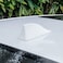 CYDZSW Car Shark Fin AntennaUniversal Car Shark Fins Antenna Cover Mods White