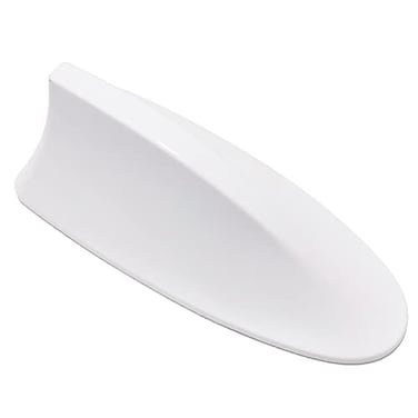 CYDZSW Car Shark Fin AntennaUniversal Car Shark Fins Antenna Cover Mods White