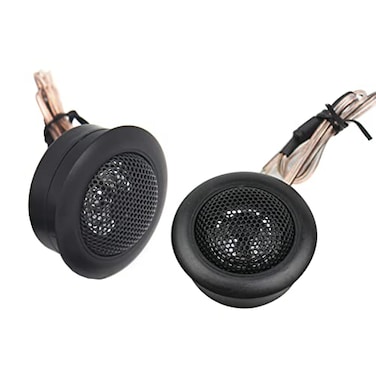 ZYHW Car Tweeter Speaker 1Inch 200 Watt Silk Dome Tweeters Audio Component Tweeters Premium Speaker System Tweeter Kit Original Sound PlaybackPair