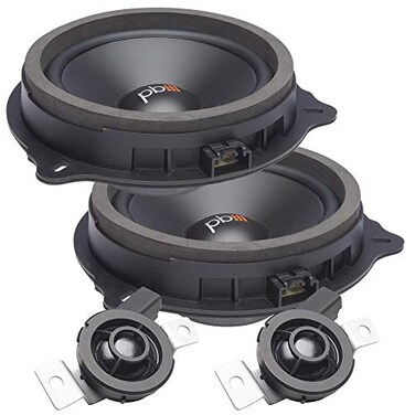 PowerBass OE65CFD 65 Ford OEM Replacement Component Speakers Pair