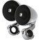 KICKER 47PSM34 PSM 3 Powersports Weather Proof Enclosed Mini System Chrome 4Ohm