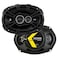 KICKER Speaker Package of 2 Items Four 6x9 DS Series Coaxial Speakers 4Ohm 2X 43DSC6504