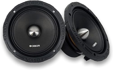 ORION Orion XTR XTX652 High Efficiency 65 MidRange Bullet Loudspeakers 1400W Max Power 350W RMS 2 Ohm 15 Voice Coil Pro Car Audio Stereo Midrange Speakers Pair