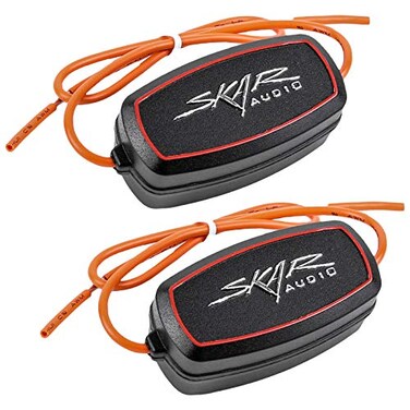 Skar Audio SK1200HZBBPR Elite Frequency Filters Eliminates Frequencies 012 kHz at 4 Ohms Pair