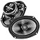 NVX XSP692 6x9 Car Speakers 600W Max 300W RMS 2Way Coaxial w 1 Silk Dome Tweeters Builtin XOvers Easy to Install in CarsTrucksDoors Pair