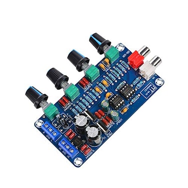 Comimark 1Pcs HiFi NE5532 OPAMP Preamplifier Amplifier Volume EQ Tone Control Board