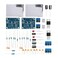 Acxico 2Pcs 20W HiFi Mono Channel LM1875T Stereo Audio Amplifier Board Module DIY Kits