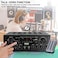 Pyle 2Channel Stereo Amplifier with Bluetooth Wireless 250W Audio Receiver Perfect for Karaoke with Dual Mic in with Echo Mic TalkOver FM Radio USBA MP3 Player RCA AUX Remote PTA24BT5