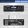 Pyle Wireless Microphone Power Amplifier System 200W Dual Channel Sound Audio Stereo Karaoke Speaker Receiver wUSB AUX Microphone in wEcho RadioHome Theater via RCA Studio Use PDA8BUWM5