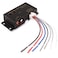 XMSJSIY Car Audio High to Low Converter Adapter Line Input to RCA Stereo Output Coverter for Car Subwoofer Amplifier Stereo 1 Pcs