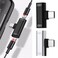 Be In Your Mind 2Pcs Dual Type C Splitter Adapter USBC ChargingCallingRemoteMusic 2 in 1 Type C Converter Compatible with Huawei Compatible with Honor Compatible with Xiaomi Black Silver